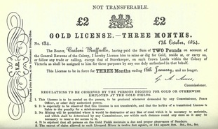 gold licence rush goldfields australia australian worked miner who they weebly